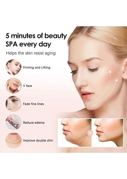 Elektrik Yüz Güzellik Enstrümanı LED Ekran Yüz Kaldırma Silindir Masajı Sıkıştır Masaj Güzellik Cihazları (Yurt Dışından) indirimleri