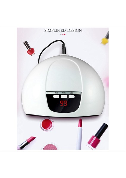 Tırnak Kurutucu LED Tırnak Lambası Uv Lambası Tüm Jel Taşınabilir Tırnak Kuru Lambası USB Kordon Beyaz (Yurt Dışından) fiyatları