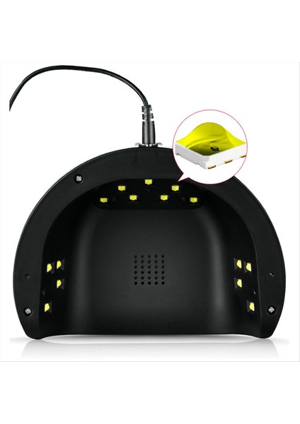 Tırnak Kurutucu LED Tırnak Lambası Uv Lambası Tüm Jel Taşınabilir Tırnak Kuru Lambası USB Kordon Beyaz (Yurt Dışından) indirimleri