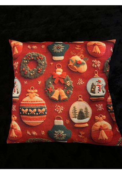 Süs Kırlent Yılbaşı Temalı Ister Evinize Ister Sevdikleriniz En Güzel Hediye fırsatları