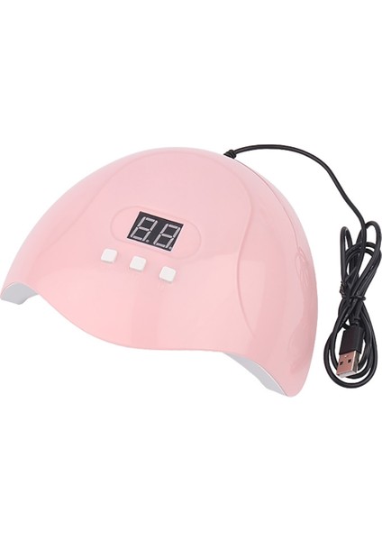 54W Uv LED Lamba 18PCS Led&#39 Ler Tırnak Kurutma Lambası Tüm Türleri Iyileştirmek Için Tırnak Jelleri 30S/60S/90S Zamanlayıcı ile Cila Tırnak Sanat Aracı (Yurt Dışından)