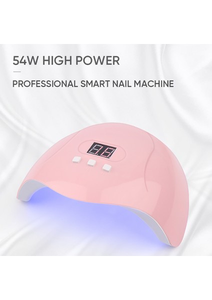 54W Uv LED Lamba 18PCS Led&#39 Ler Tırnak Kurutma Lambası Tüm Türleri Iyileştirmek Için Tırnak Jelleri 30S/60S/90S Zamanlayıcı ile Cila Tırnak Sanat Aracı (Yurt Dışından) fiyatları