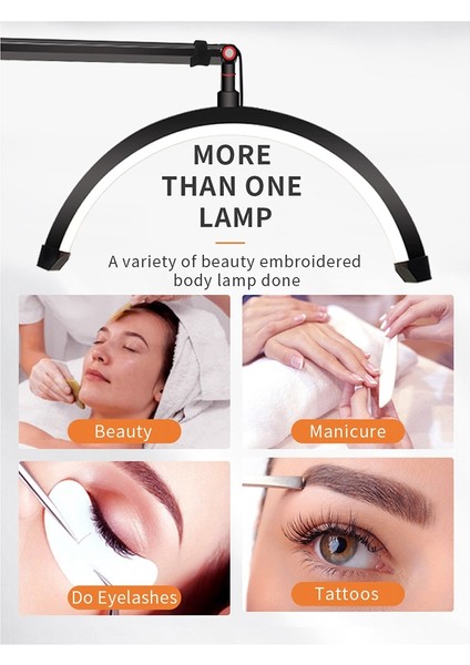 16 Inç LED Video Işık Yarım Ay Şekilli Masaüstü Halka Güzellik Salon Makyajı Için Canlı Akış Dolgu Işığı A-Eu Fiş (Yurt Dışından) fırsatları