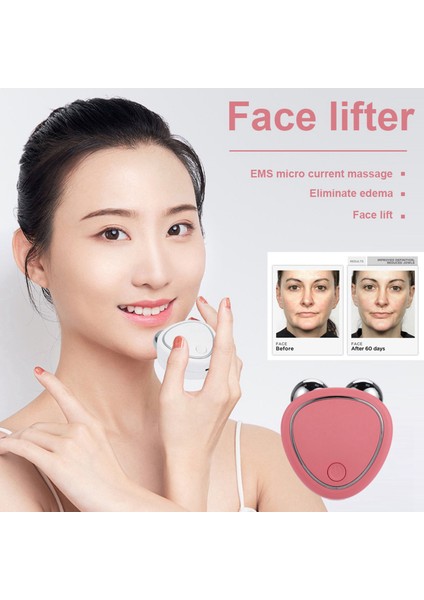 2x Ems Yüz Masajı Mikro-Akım Yüz Kaldırma Makinesi Silindir Cilt Sıkma Gençasyon Yüz Çıkarma B (Yurt Dışından) modelleri