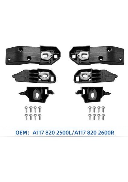 Mercedes-Benz Için Araba Far Onarım Braket Kitleri Cla Sınıfı W177 2016-2018 Far Tutucu Sabit Mount A1178202600 R (Yurt Dışından) modelleri