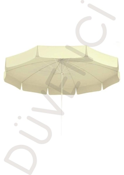 düvenci düvenci krem plaj şemsiyesi 2 adet - 10 telli - 2 m - eğim verilebilir fırsatları