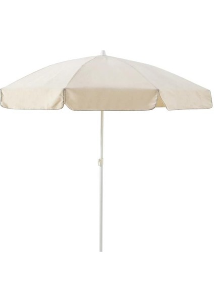düvenci düvenci krem plaj şemsiyesi 2 adet - 10 telli - 2 m - eğim verilebilir indirimleri