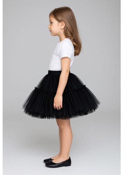 Gala Altı Fırfırlı Tütülü Kız Çocuk Etek fiyatları