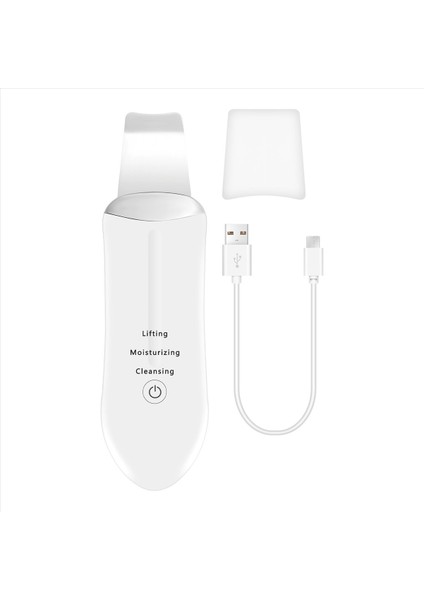 Ultrasonik Yüz Cilt Yıkayıcı Güzellik Makinesi Iyonu Derin Yüz Temizleme Soyma Kürek Peeling Peeling Cilt Bakım Cihazı (Yurt Dışından)