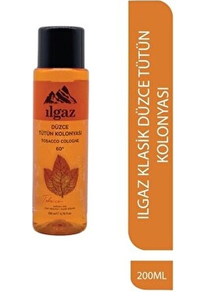 Tütün Kolonyası 60 Derece 200 ml Dökme Plastik Ambalajda Ferahlatıcı Koku modelleri