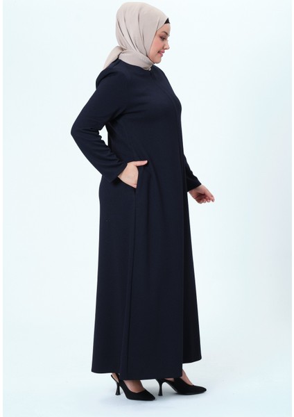 Macide Kadın Büyük Beden Maya Kumaş Mevsimlik Ferace fırsatları