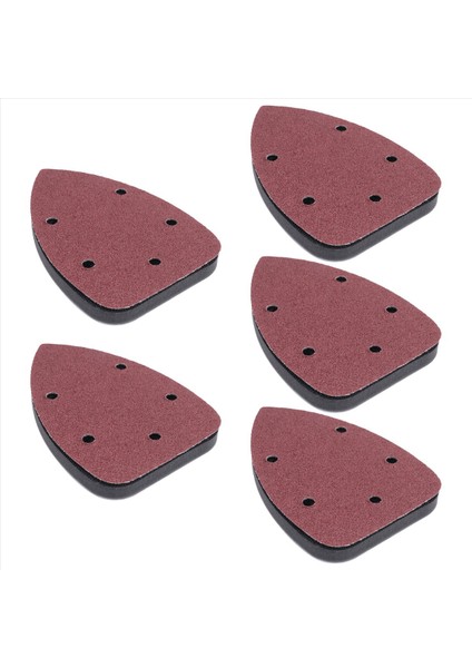 5 Paket Fare Zımparalama Arayüz Pad Kancası ve Döngü Üçgen Zımparalama Pedi 5 Delikli Fare Zımpara Zımpara Kağıdı Destek Ped (Yurt Dışından) modelleri