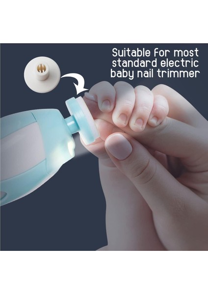 36PCS Bebek Tırnak Dosyası Padleri Tırnak Düzenleyicisi Yedek Pedler Elektrikli Bebek Tırnak Taşlama Başları Standart Elektrik (Yurt Dışından) fırsatları