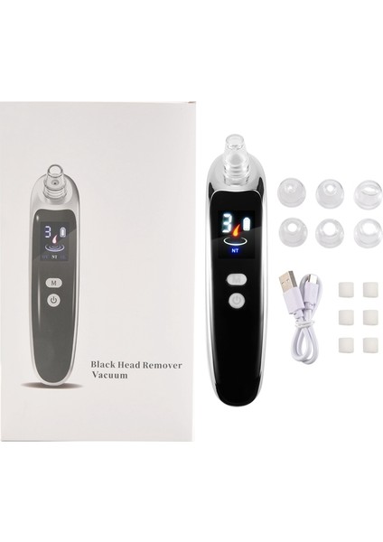 Yüz Burun Akne Siyah Dot Sivil Siyah Head Sökücü Elektrikli Siyah Kafa Elektrikli Temizleyici Gözenek Cilt Bakım Araçları Makine 6 Başlı (Yurt Dışından) modelleri