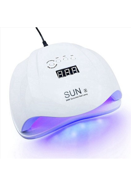 2x Güneş x 54 W Çivi Kurutma Makinesi Uv LED Lamp Tıp Drıter Profesyonel Beyaz Işık Makinesi Ab Fiş (Yurt Dışından) modelleri