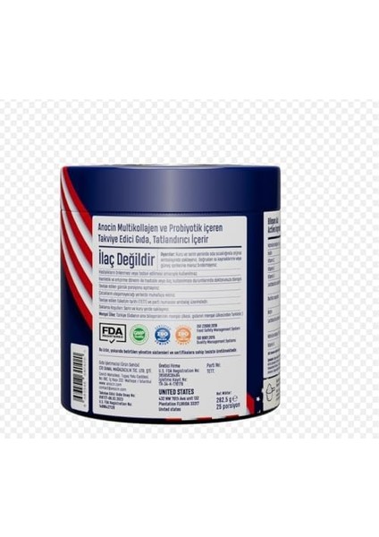 Anocin Collagen Peptides+18 Amino Acid+5 Vitamin+2 Milyar PROBIOTICS,%100 Saf, Doğal Kolajen Peptit modelleri