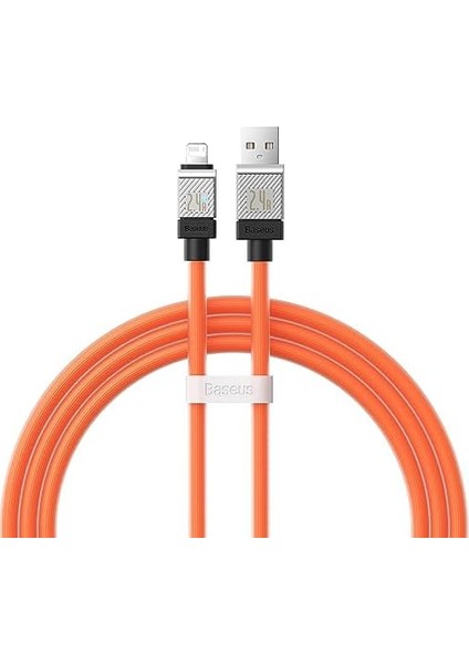 Serisi Hızlı Şarj Kablosu USB To Ip 2.4A, 1m, Turuncu fiyatları