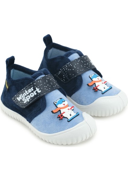 Erkek Çocuk Kışlık Pvc Rahat Taban Tek Cırt Cırtlı Ayarlanabilir Kemer Ev Okul Kreş Panduf Ayakkabı modelleri