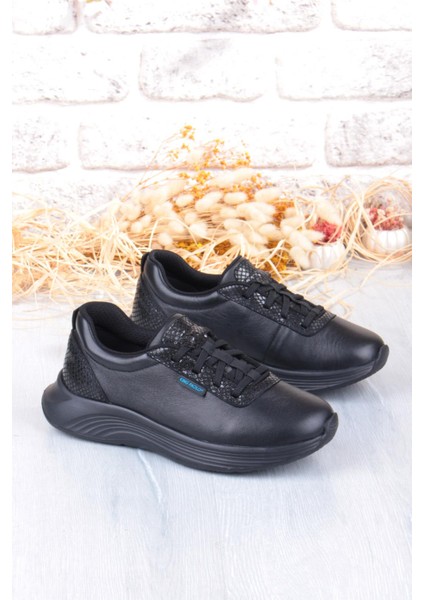 I5211 Izabel Comfort Lastik Bağcıklı Hakiki Deri Kadın Ayakkabı