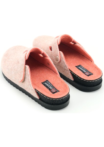 Kadın Kışlık Rahat Taban Cırtlı Ayarlanabilir Keçe Ev Bahçe Terlik fırsatları