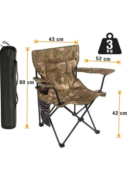 V2 Lüks Kamp Sandalyesi Ranger indirimleri