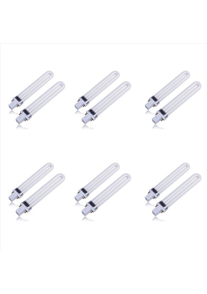 Yeni Profesyonel 12 Pcs 365NM 9W Tırnak Kurutma Uv Lamba Lampul Tüpü Yedek Sanat Ojan Manikürü (Yurt Dışından)