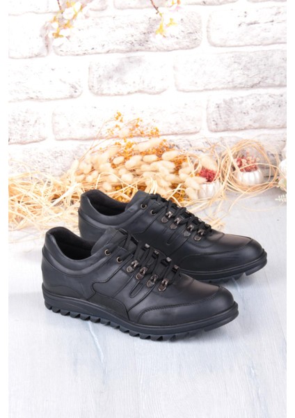 5151 Grezör Rahat Kauçuk Taban Orijinal Hakiki Deri Erkek Ayakkabı