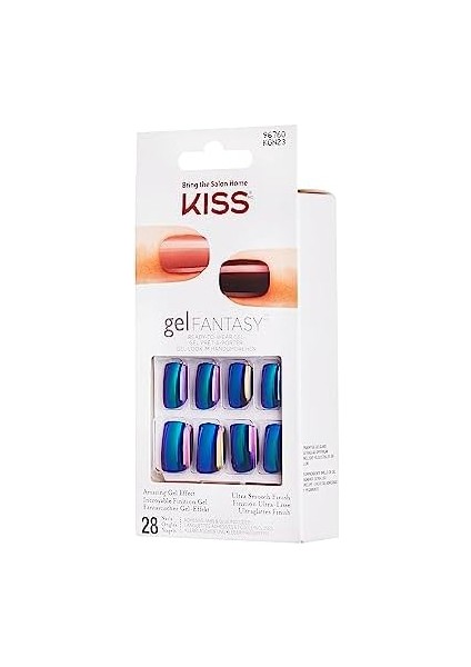 Kiss Gel Fantasy Yapıştırıcılı Takma Tırnak
