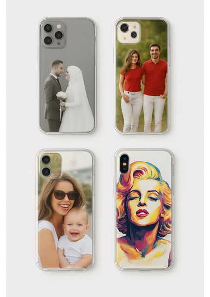 Kişiye Özel Resim Baskılı Telefon Kılıfı – Isim Veya Fotoğraf Baskılı, Tüm Modeller Uyumlu