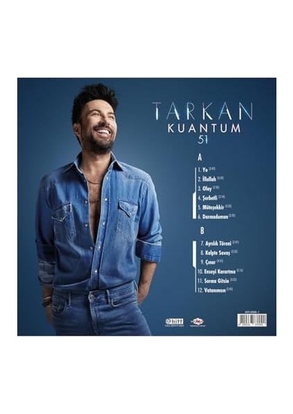 Coverzone Tarkan - Kuantum 51 (Sınırlı Sayıda Mavi Plak) modelleri