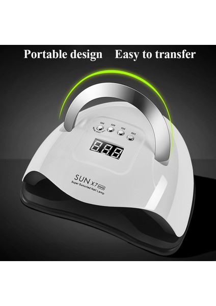 180W Tırnak Lambası Güneş X7 Max 57LE Uv Lamba Fototerapi Kurutucu Lambası Manikür Için Profesyonel Lamba -Eu Fiş (Yurt Dışından) fırsatları