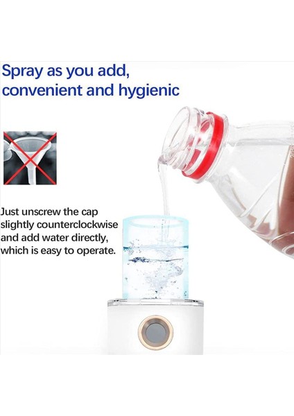 3x Taşınabilir Yüz Vapacı Mini USB Yüz Nemlendiricisi Nano Yüz Püskürtücü Kullanışlı Yüz Vapur Mist Sprey Makinesi (Yurt Dışından) fiyatları