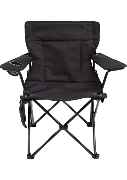 V2 Lüks Kamp Sandalyesi Siyah