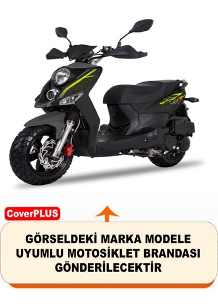 Sym Crox 125 Branda (Arka Çanta Uyumlu) Motosiket Brandası (Siyah Renk) Motor Örtüsü Çadır Su Geçirmez Motosiklet Kılıfı Motor Brandası fiyatları