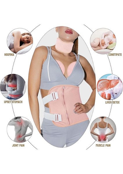 Ayarlanabilir Hint Yağ Paketi Kiti Bel Boyun ve Göğüsler Için Organik Hint Yağ Paketi Sarma Yeniden Kullanılabilir Hint Yağı Paketleri (Yurt Dışından) fırsatları