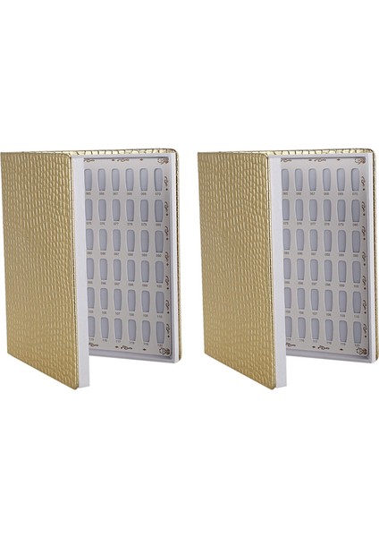 2x 120 Tip Tırnak Renk Sanatı Ekran Kitap Tırnak Salonu Aracı Için Sevimli Tırnak Sanat Grafiği Çivi Renk Grafik Renk Grafik (Yurt Dışından)