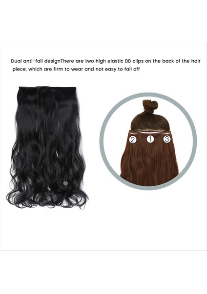 65CM Kalınlaşmış Üç Parçalı Peruk Seti Büyük Dalgalı Uzun Kıvırcık Peruk Sıcaklıklı Saç Teli Peruk Açık Kahverengi Uzun Dalgalı Rulo (Yurt Dışından) modelleri