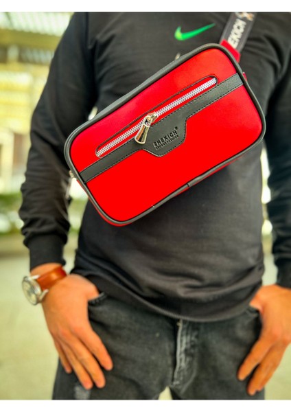 CH101 - Poani Tablet Erkek Çanta SIYAH - KIRMIZI modelleri