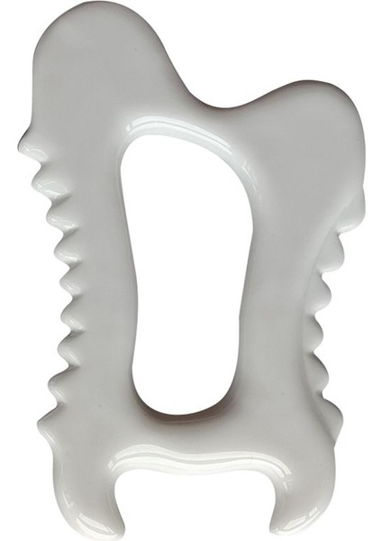 Yüz Guasha Tools Guasha Yüz Masajcıları Seramik Sıyırıcı Tahtası Yüz Azabı Slimmer Şiddetlilik Vücut Heykelini (Yurt Dışından)