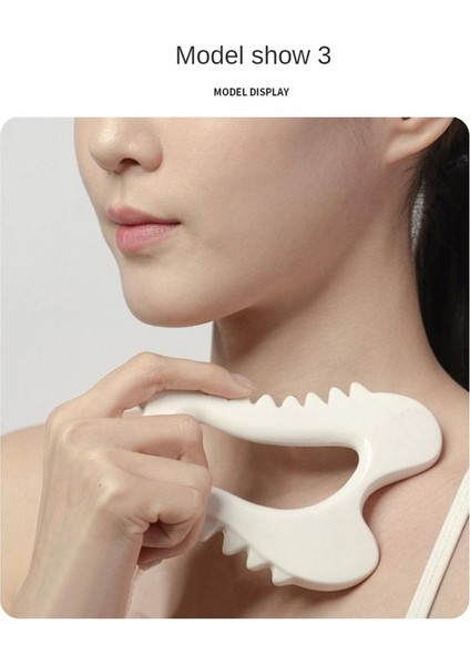 Yüz Guasha Tools Guasha Yüz Masajcıları Seramik Sıyırıcı Tahtası Yüz Azabı Slimmer Şiddetlilik Vücut Heykelini (Yurt Dışından) fırsatları