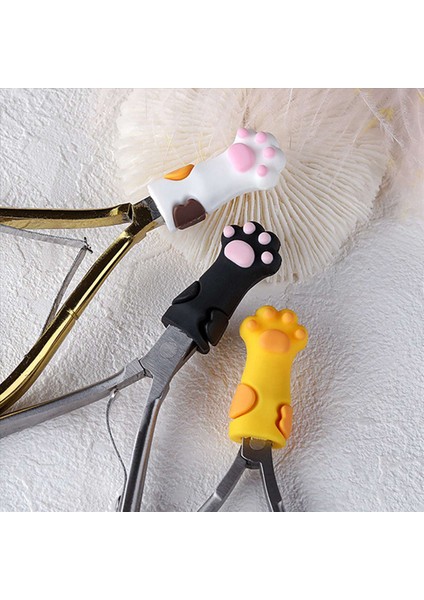 9 Adet Sevimli Nipper Kapak Tırnak Kütikül Makası Için Koruyucu Manşon Kapak Manikür Pedikür Araçları Ölü Cilt Cap Kapağı (Yurt Dışından) modelleri