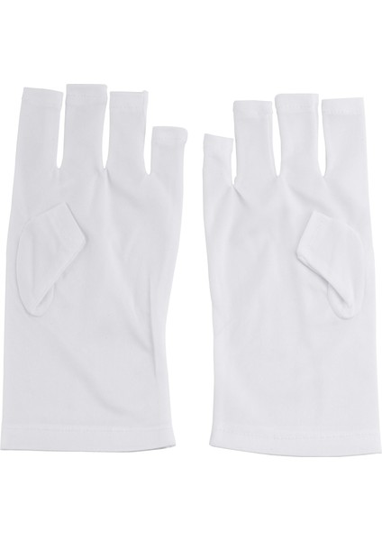 1 Çift Uv Işık Lambası Radyasyon Koruma Tırnak Sanatı Uv Jel Anti Uv Eldiven Elle Dinlenme Manikür Tırnak Sanat Eldivenleri (Yurt Dışından)