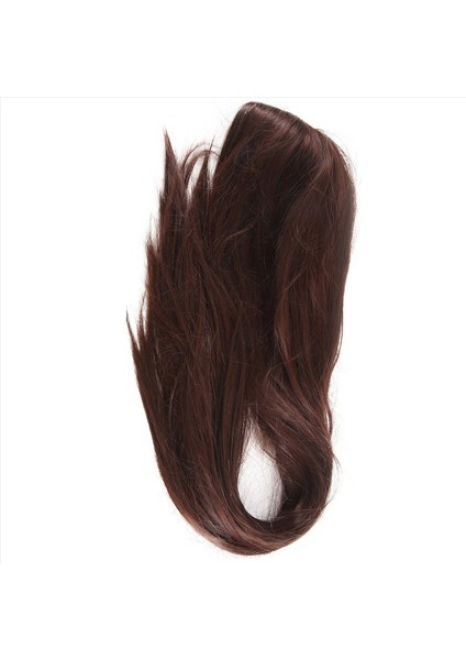 Avrupa Amerikan Kahverengi Uzun Düz Peruk Kadın Patlamaları Düz Saç Sıcaklık Tel Günlük Partiler Gece Kulüpleri (Yurt Dışından) modelleri