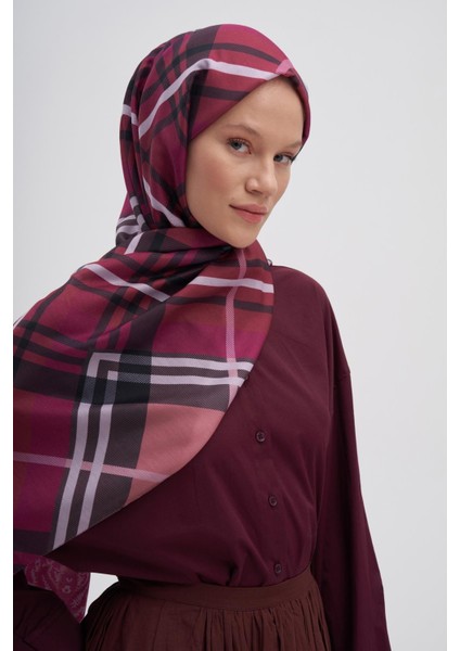 Echo Pamuk Şal Rustic Açık Mürdüm