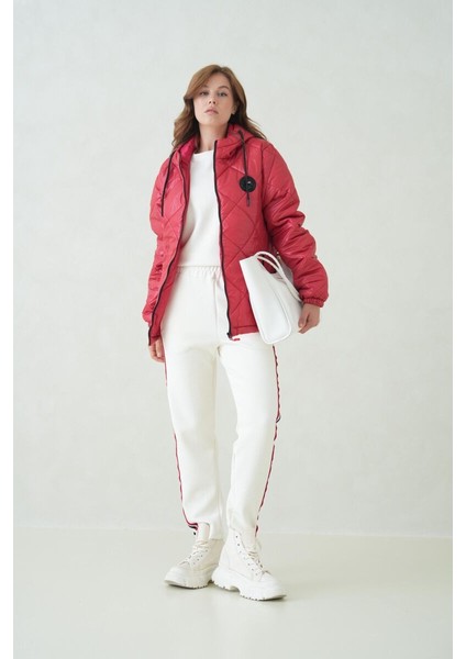 Su ve Rüzgar Geçirmez Jel Elyaflı Kapitone Cepli Spor Mont fırsatları