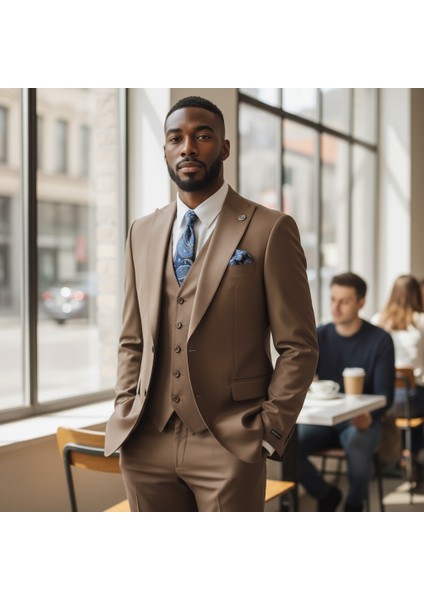 Erkek Takım Elbise, Kırlangıç Yaka, Blazer, Slımfıt, Tuape