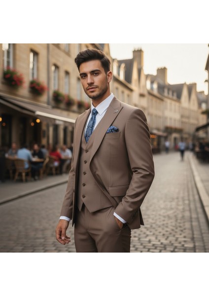 Erkek Takım Elbise, Kırlangıç Yaka, Blazer, Slımfıt, Tuape modelleri