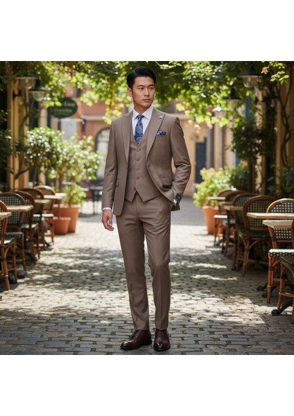 Erkek Takım Elbise, Kırlangıç Yaka, Blazer, Slımfıt, Tuape