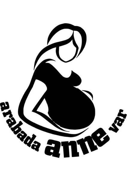 Arabada Anne Var Sticker 10 x 10 cm