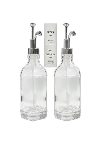 Buğz Cam Sıvı Sabunluk Losyonluk Krom fiyatları